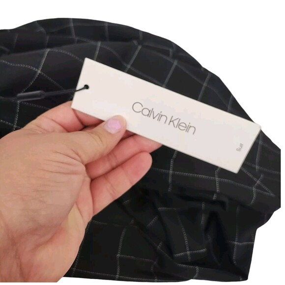 Calvin Klein Women's Black Straight Suit Pants Size 16 Black New - Picture 14 of 14